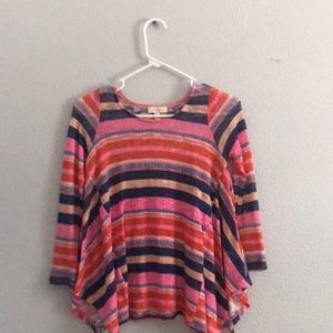 multi color girls top